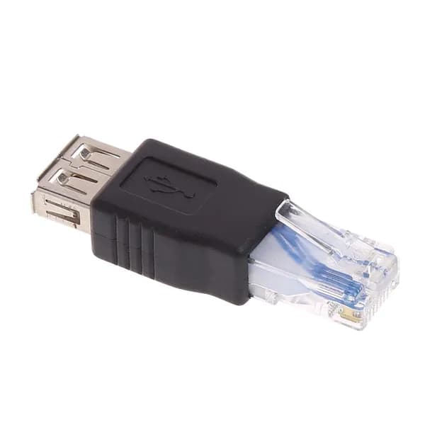 USB-Female в LAN RJ45 Ethernet адаптер