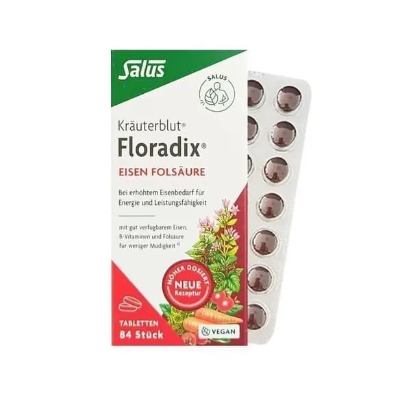 Salus Floradix Железо, Защ84 таблетки
