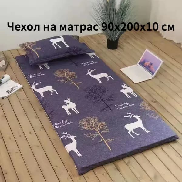 Наматрасник 90x200х10 см на молнии