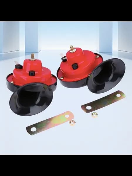 12V Гудок авто 300ДБ влагостойкий для мото катера (Красн