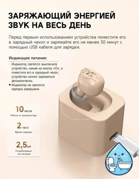 Слуховые аппараты-вкладыши/легкие и малошумные/подходят для пожилых людей и людей с нарушениями слуха/K87-Fu
