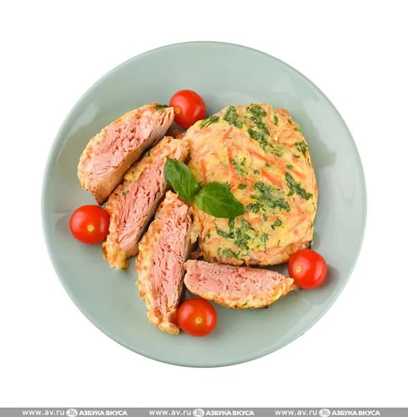 Горбуша с овощами по-русски, 160 г