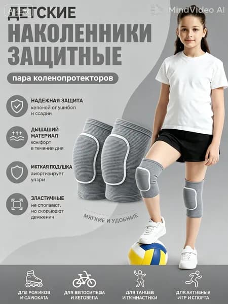 Наколенники для гимнастики, размер: L