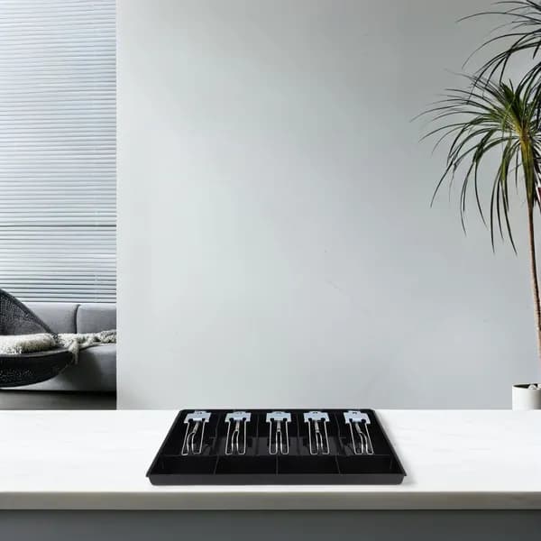 Кассовый Т Tray, Для Организации Монет, Из Abs-Пластика, 1 Штука