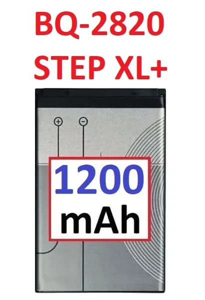 Мобильный телефон -Аккумулятор BQ-2820 STEP XL+ (ORIGINAL) на 1000 мАч, хаки, синий