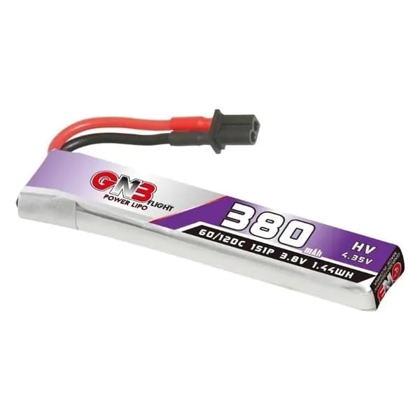Аккумулятор Li-Po GNB 380mah 1S1P 3.8V HV 60C с проводом