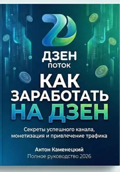 Как зарабатывать на Дзен | Каменецкий Антон | Электронная книга