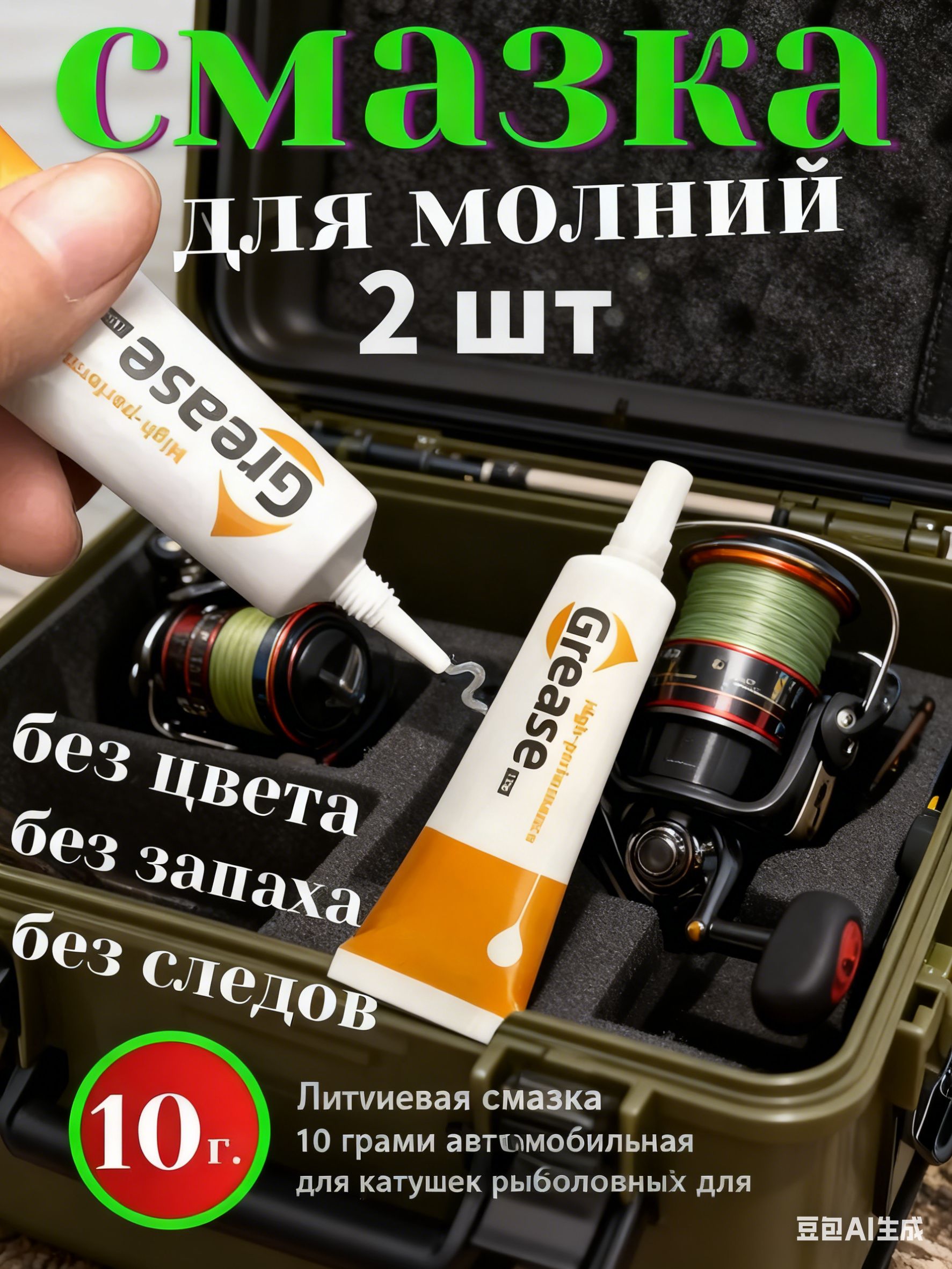 Смазка автомобильная, 20 мл, 2 шт.