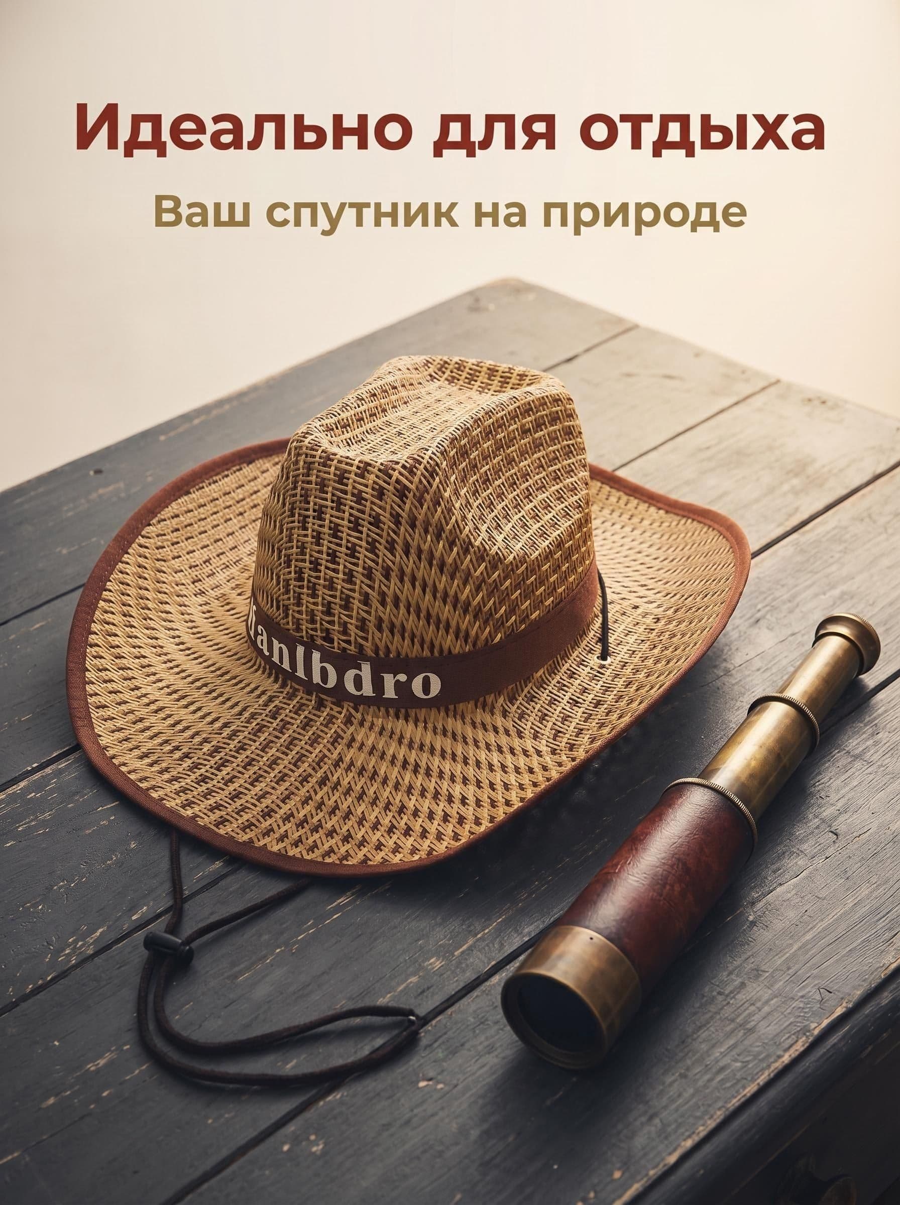 Шляпа шляпа от солнца мужская