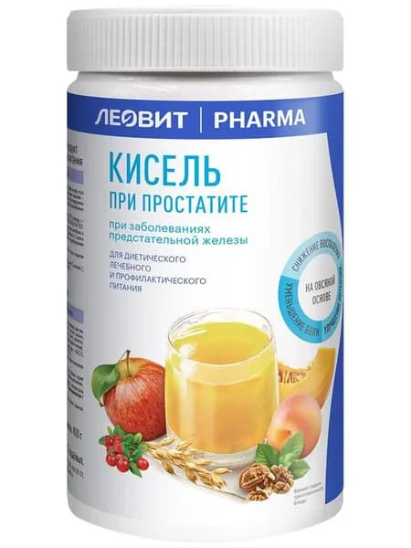 ЛЕОВИТ PHARMA Кисель При простатите. Банка 400 г.
