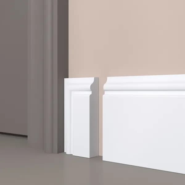 Завершающий элемент к плинтусу Bello Deco П4 (100мм) - комплект 2 шт.