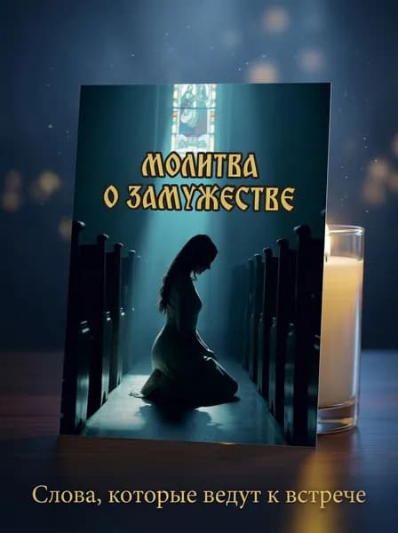 Образ с молитвой о замужестве