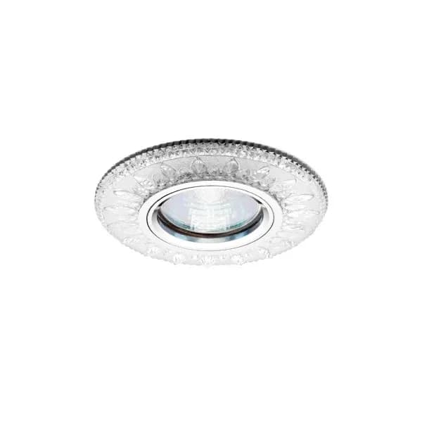 Светильник потолочный со светодиодной подсветкой, Lightstandart, Emilia LED 51 2 70 из полимера, прозрачный MR16+LED