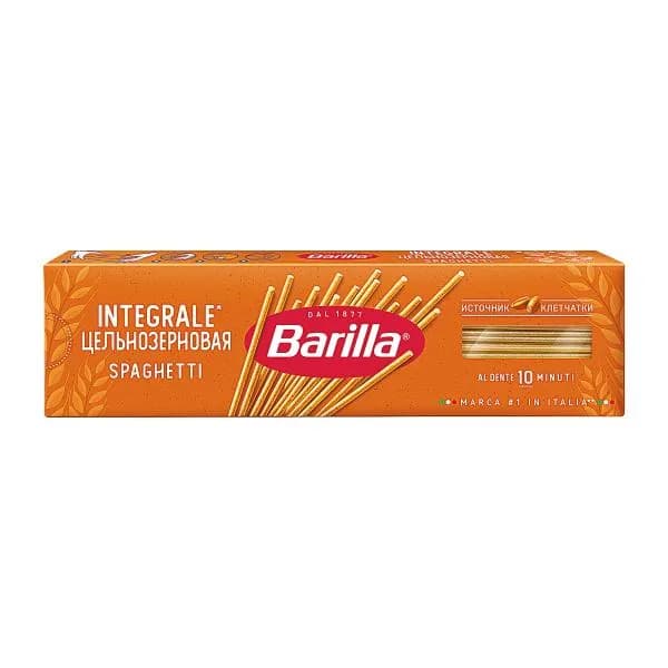 Макароны Barilla Спагетти интеграле 500г/450г