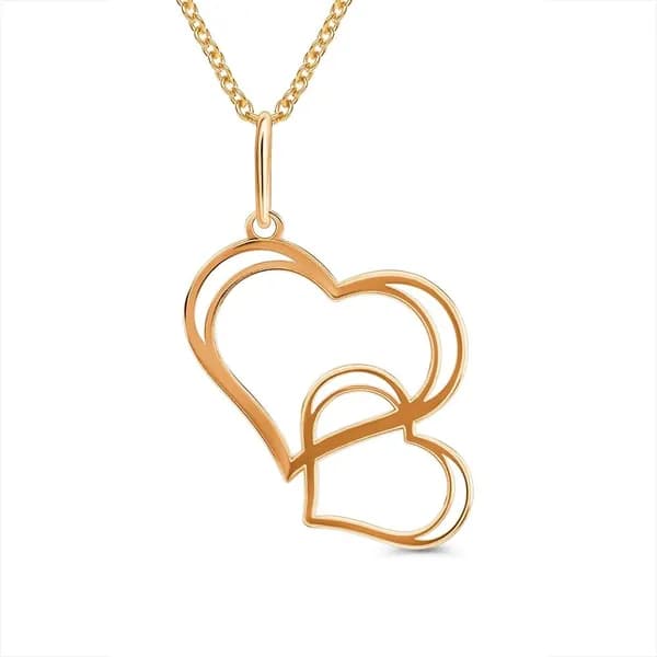 Подвеска на шею из красного золота 375 пробы 585GOLD