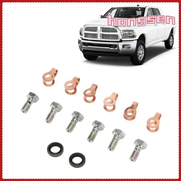 Комплект гайки возвратной линии топлива, высокая герметичность, для Dodge Ram и Cummins 12V