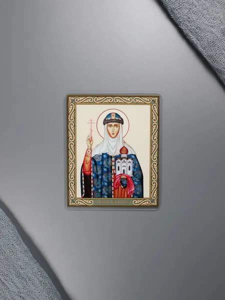 Икона княгиня Ольга (дорожная серия)