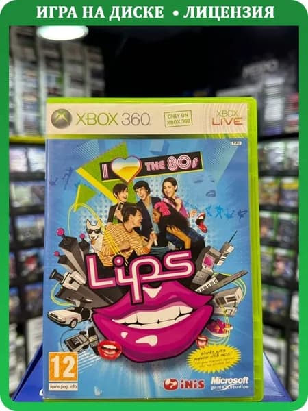 Игра Lips: I Love the 80s (Xbox 360) (Box)