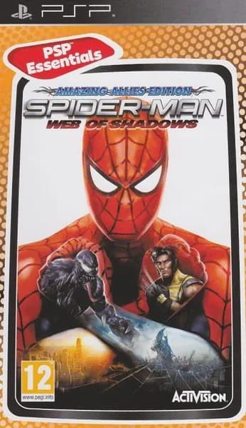 Игра Spider-Man Web of Shadows. Amazing Allies Edition (PlayStation Portable (PSP), Английская версия)