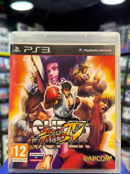 Игра Super Street Fighter IV PS3 (Box)