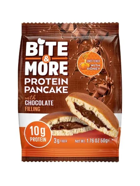 Bite & More Protein Pancake 50 г , Шоколадный