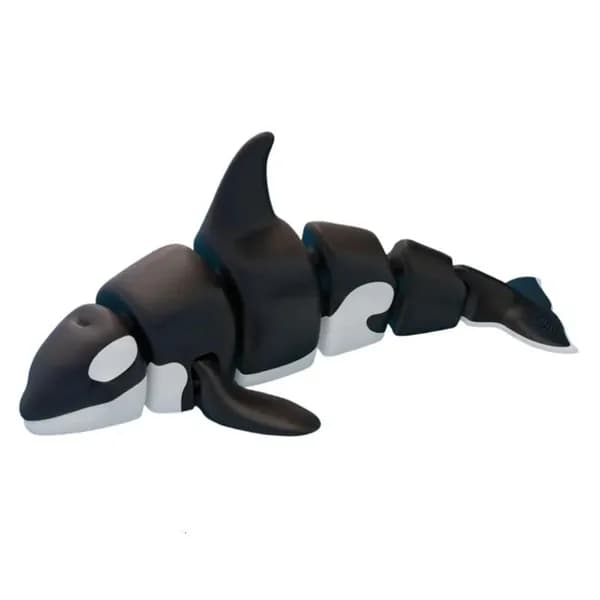 3D-печать: фигурка акулы-убийцы, - 1