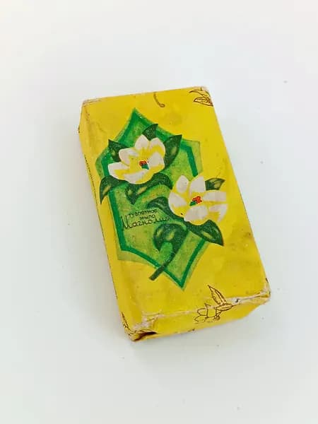 Винтажное туалетное Мыло "МАГНОЛИЯ" / СССР - 1978 г. "Масложиркомбинат им. Кирова г. Горький