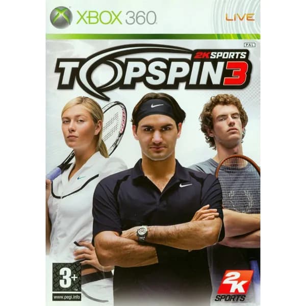 Top Spin 3 (Xbox 360)