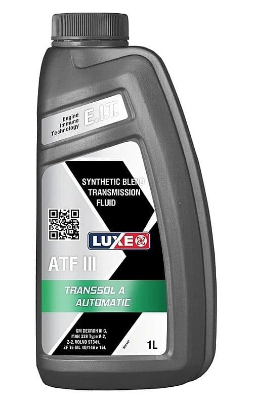 Масло трансмиссионное Luxe Transsol A ATF III 1 л п/синт.