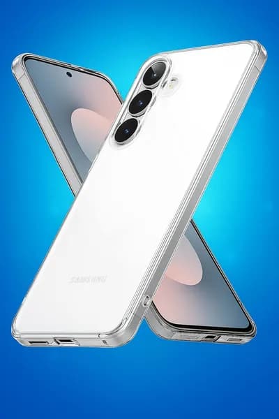 Прозрачный силиконовый чехол Samsung Galaxy S25 FE, (для Самсунг С25 ФЕ) Противоударный, Защита камеры Мягкий, гибкий, силикон