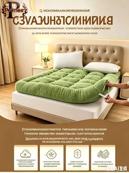 Рейтинг Матрас, Беспружинный, 60х120 см