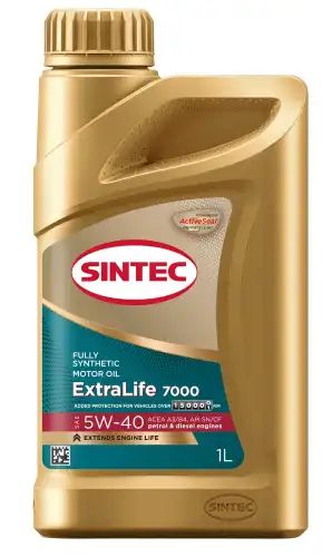 SINTEC 5W-40 Масло моторное, Синтетическое, 1 л
