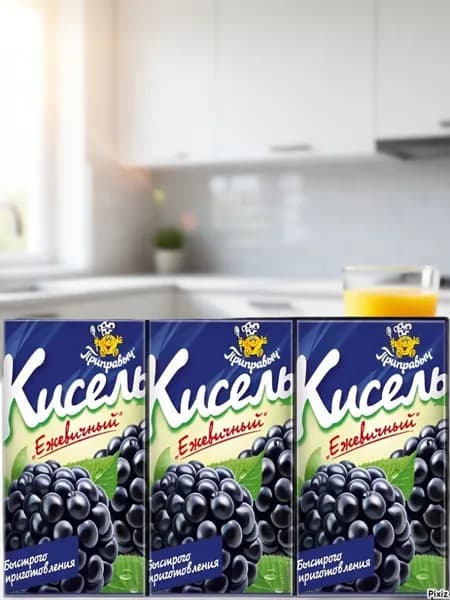 Кисель Приправыч ежевика 110г - 3 шт