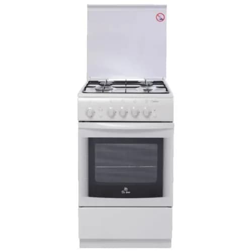 Плита газовая De Luxe 5040.36г(кр), белый