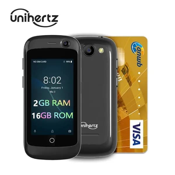 Unihertz Смартфон 2/16 ГБ, Nano-SIM, черный