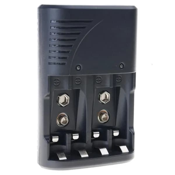 Продвинутые быстрые зарядные устройства для аккумуляторов AA 3A 9V, Черный