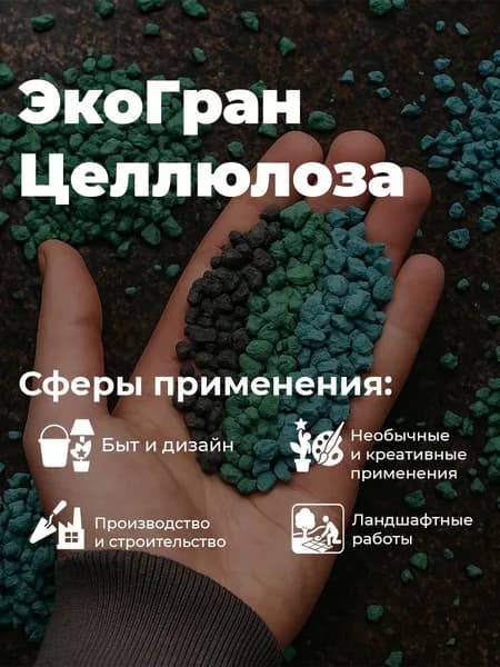 ЭкоГран универсальный декоративный наполнитель: бетон, смола, интерьер, сад
