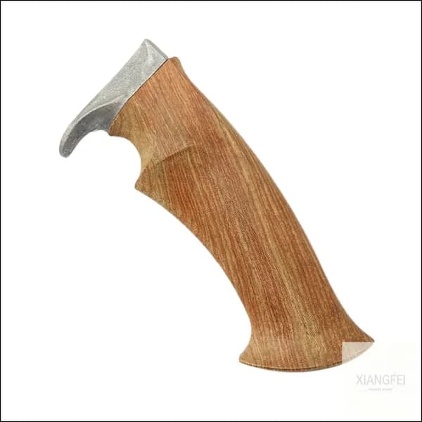 Рукоятка для ножа из дерева, эргономичная, сменная, из палисандра, для ремонта кухонных ножей, аксессуар для самостоятельного изготовления