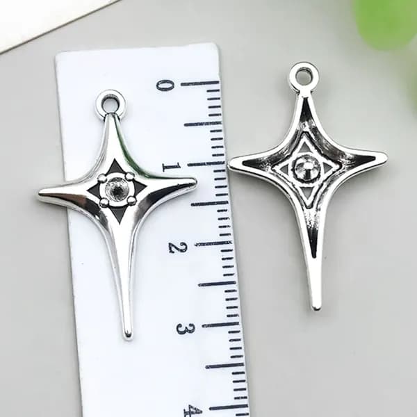 Подвеска в виде креста и звезды 10pcs