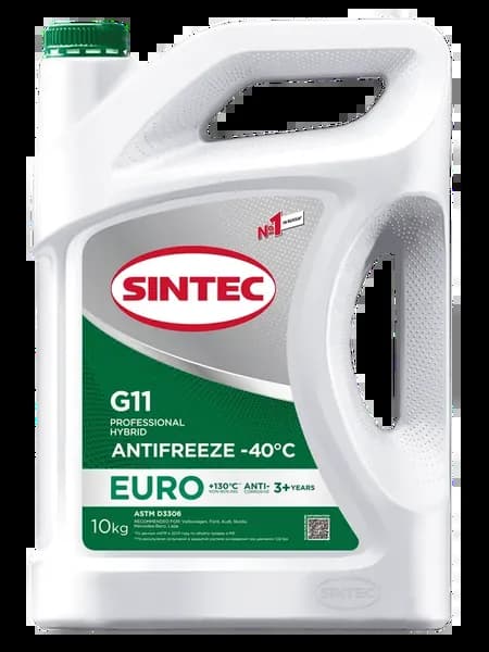 Антифриз Синтек ЕВРО G11 (зеленый), 10кг NEW