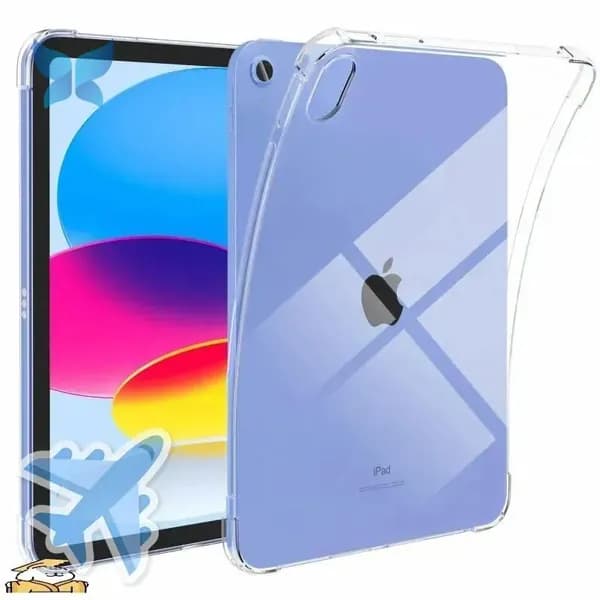 Прозрачный чехол из ТПУ для ipad (A16) 11-го поколения 11-дюймовый смарт-чехол 2025 года Мягкая защитная чехол для iPad 10-го поколения 10,9-дюймовый 2022 года Корпус