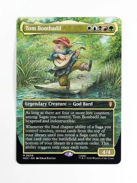 Голографическая (Holo) прокси-карта TCG/MTG Proxy: Tom Bombadil #038