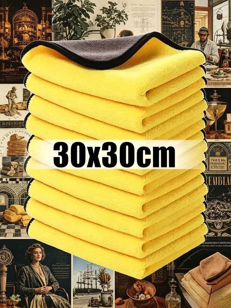 Салфетка автомобильная, 5 шт.