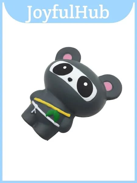 игрушка сжимающая panda из ппу для офиса и дома серый