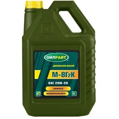 OILRIGHT 20W-20 Масло моторное, Минеральное, 5 л