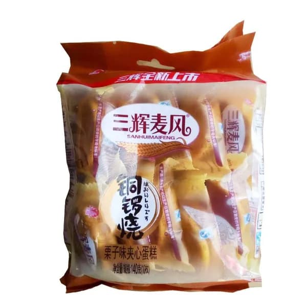 Хлебобулочные изделия San Hui Mai Feng, разнообразные форматы, для завтрака и перекуса, срок годности 2026