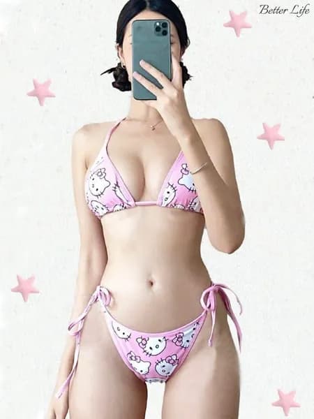 Купальник раздельный Hello Kitty