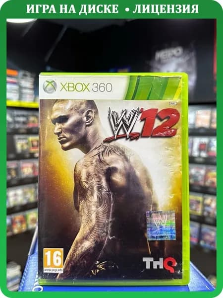 Игра WWE 2k12 (Xbox 360) (Box)