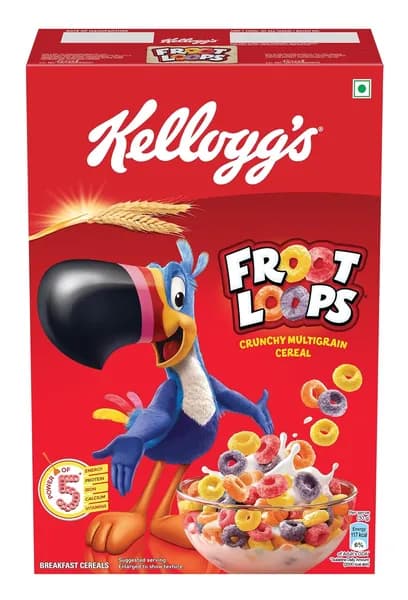 Kellogg s Крушилка для завтрака с фруктовым вкусом, полезные питательные вещества, детей, 285 г.