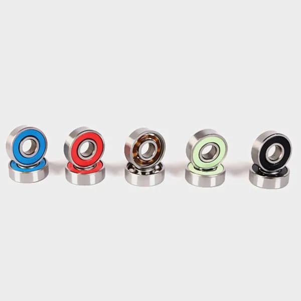 Шариковые подшипники ABEC-7 608 2RS для скейтборда и самоката, стальные, герметичные, 8x22x7 мм.